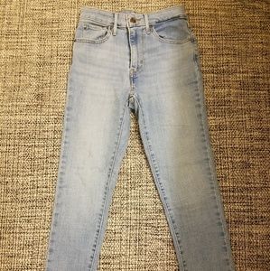 Levi's 721 high waist skinny jeans